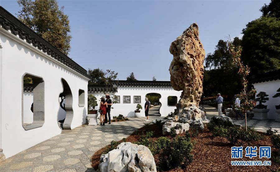 (国际)(4)北美最大中式古典园林流芳园扩建完成对外开放