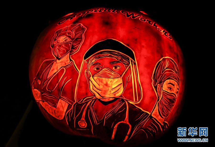 （国际）（5）美国芝加哥植物园举办南瓜灯展