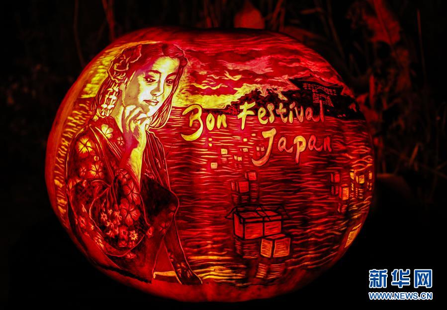 （国际）（6）美国芝加哥植物园举办南瓜灯展