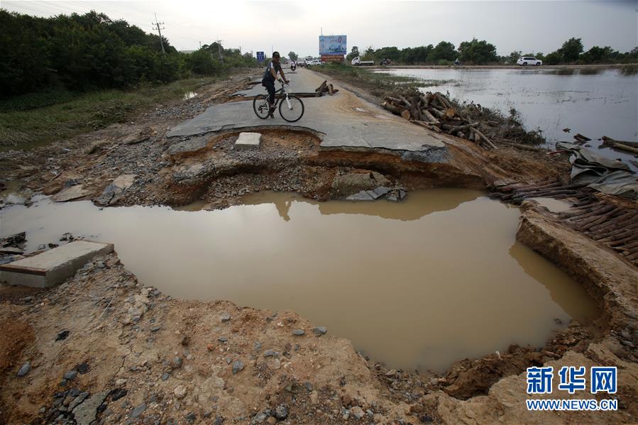 （国际）（1）柬埔寨洪灾已致44人死亡