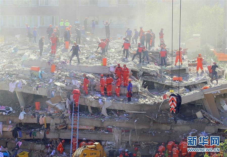 （国际）（12）爱琴海地震致土耳其、希腊至少27人死亡