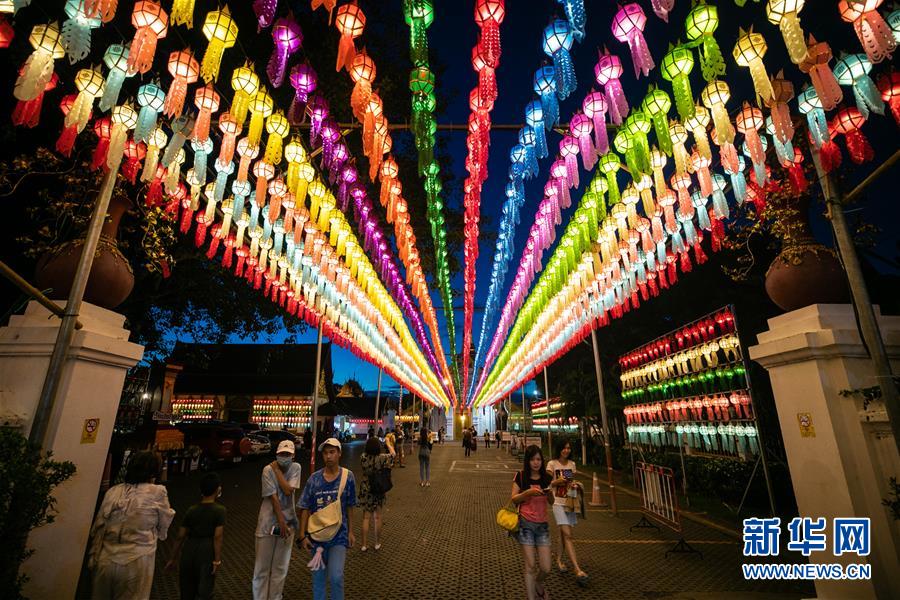 （国际）（1）泰国南奔府：灯笼的&ldquo;海洋&rdquo;
