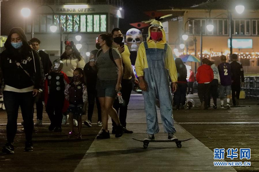 （国际）（10）美国多地庆祝万圣夜 