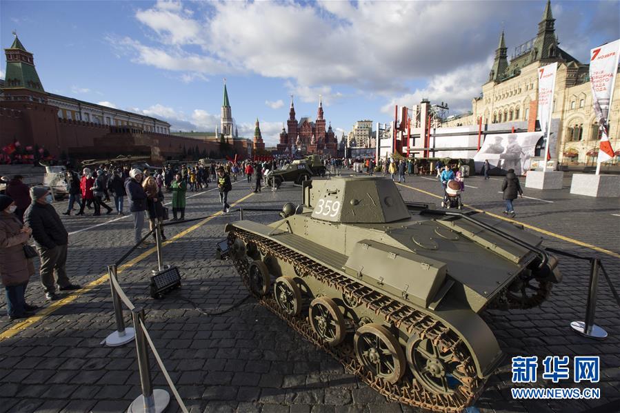 （国际）（7）俄罗斯举行1941年红场阅兵式纪念活动