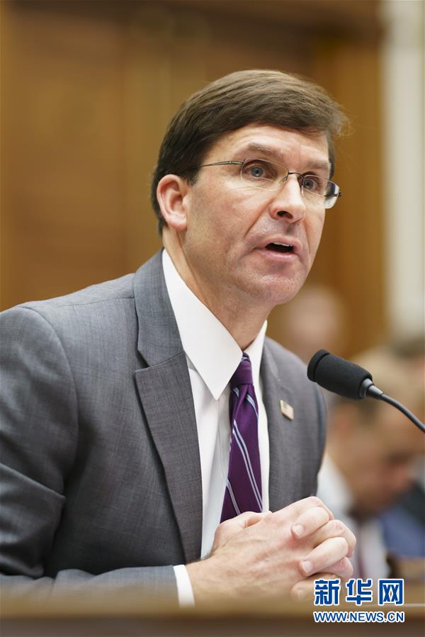 （国际）（8）特朗普解除美国防部长埃斯珀的职务