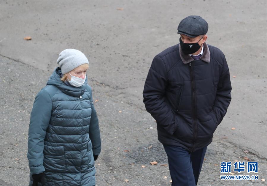 （国际疫情）（2）白俄罗斯首都明斯克：强制佩戴口罩