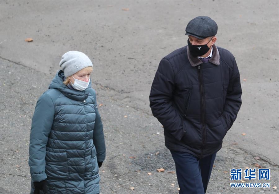 （国际疫情）（2）白俄罗斯首都明斯克：强制佩戴口罩