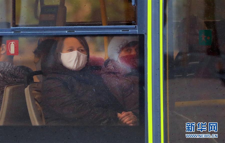 （国际疫情）（3）白俄罗斯首都明斯克：强制佩戴口罩