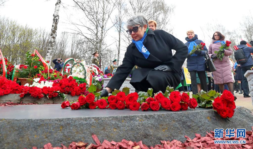 白俄罗斯举行悼念活动 纪念切尔诺贝利核事故35周年