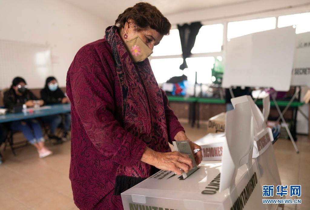 墨西哥举行全国议会和地方选举