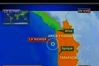 智利發生地震