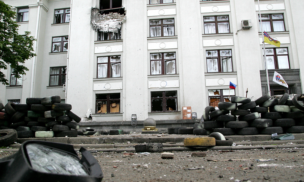 烏克蘭盧甘斯克州政府大樓發生爆炸