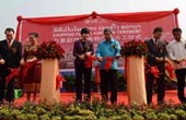 中国中工国际老挝&ldquo;万象新世界&rdquo;购物广场开工