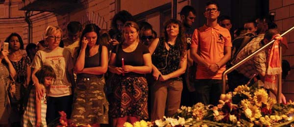 民众白宫外抗议