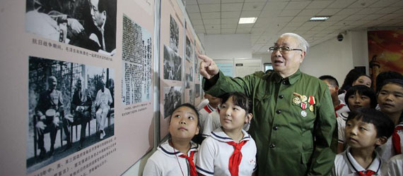 走进红色展馆追忆抗战岁月