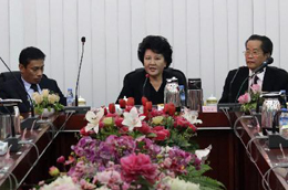 中國海外交流協會代表團訪問緬甸