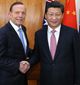 习近平同澳总理阿博特举行会谈