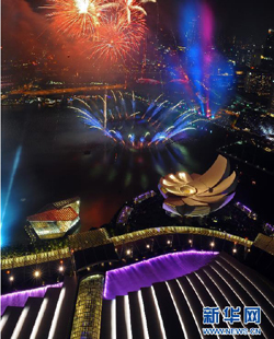 新加坡跨年煙火秀