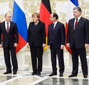 四國領導人就解決烏克蘭危機達成協議