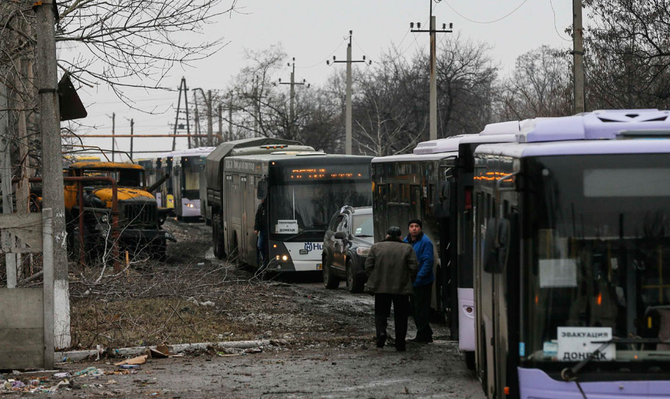 烏克蘭東部建立“人道主義通道”