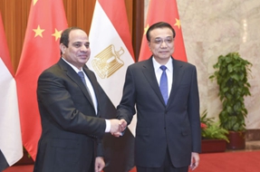 埃及总统塞西：希望提升埃中合作关系