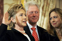 希拉里·克林顿的政坛路（高清组图）