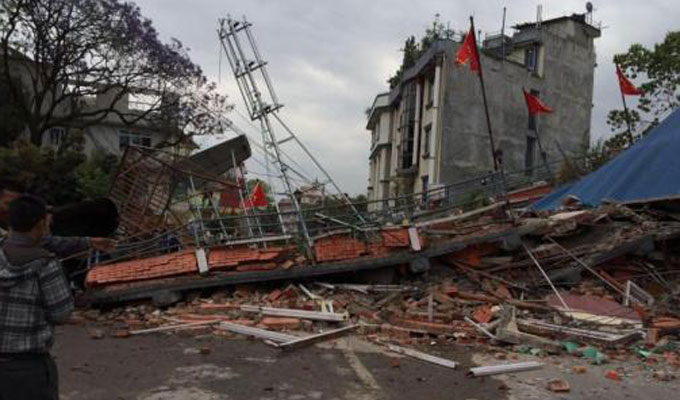 尼泊尔发生8.1级地震
