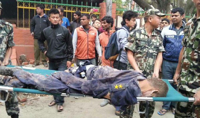 尼泊尔发生8．1级地震