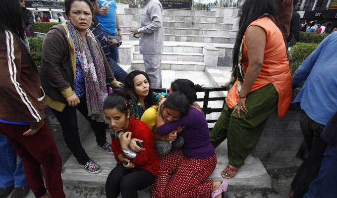 尼泊尔强震死亡人数已升至688人