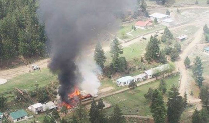 巴塔宣称击落载外交官直升机