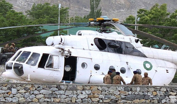 巴基斯坦一直升机坠毁 多国大使遇难(高清组图)