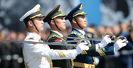 新华国际时评：当中国军人走过莫斯科红场
