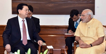 张德江会见印度总理