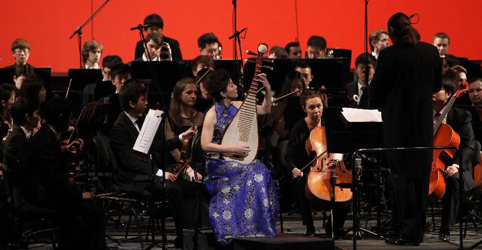 2014年3月28日 中俄青年友好交流年开幕式在俄罗斯圣彼得堡举行