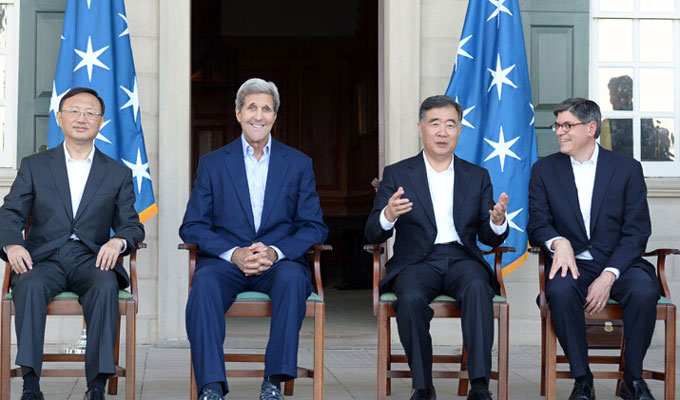 汪洋、杨洁篪出席第七轮中美战略与经济对话会前活动