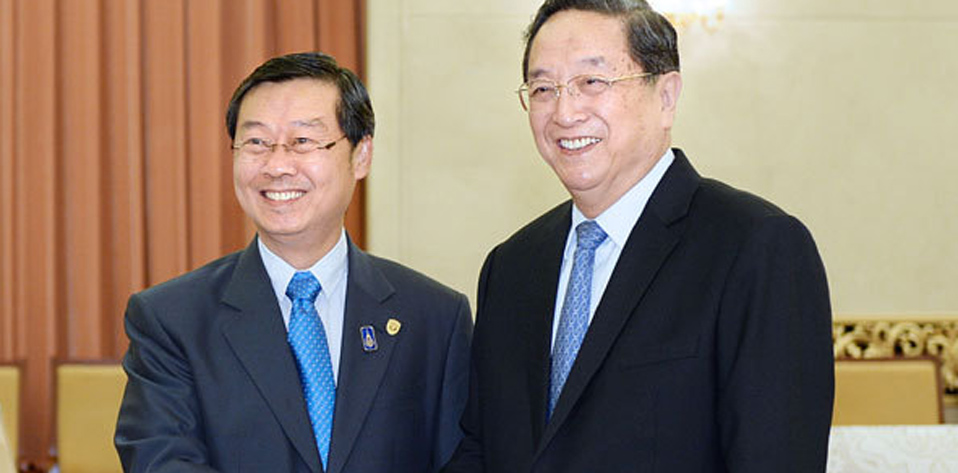[资料图]俞正声会见泰国上议院副议长