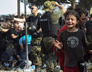 难民危机困扰欧洲