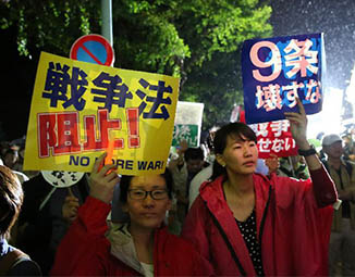 警惕安倍强推安保法案背后的逻辑