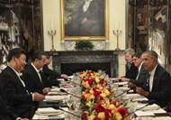 習近平同美國總統奧巴馬會晤