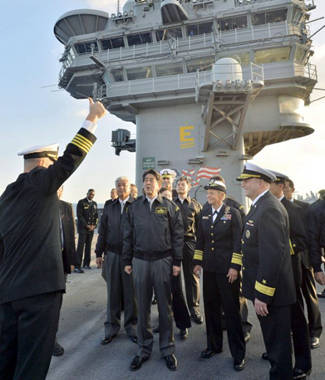 推升美日军事同盟合作水平