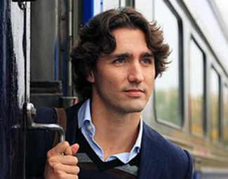 特鲁多被称为"拥有好莱坞明星的面庞"