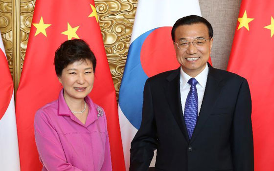 【资料】2015年9月2日：李克强会见韩国总统朴槿惠