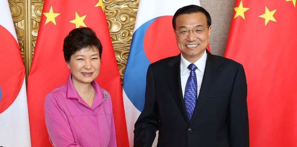 【资料】2015年9月2日：李克强会见韩国总统朴槿惠