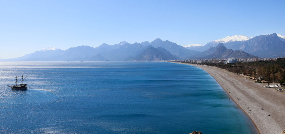 地中海藍綠海岸——土耳其安塔利亞