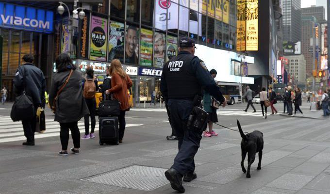 “IS”視頻威脅襲擊紐約 警方加強安保措施嚴防恐襲