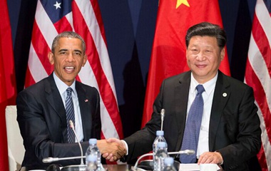 习近平会见美国总统