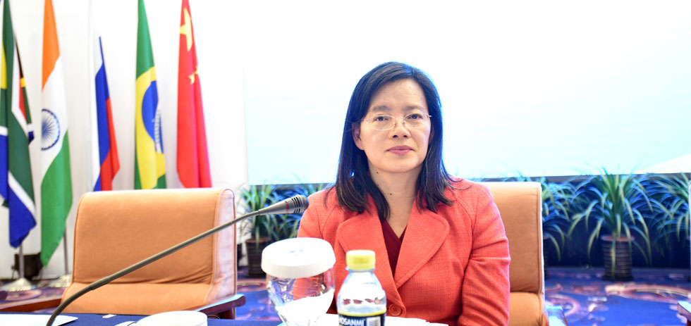 新华社对外部副主任陈瑶主持议题