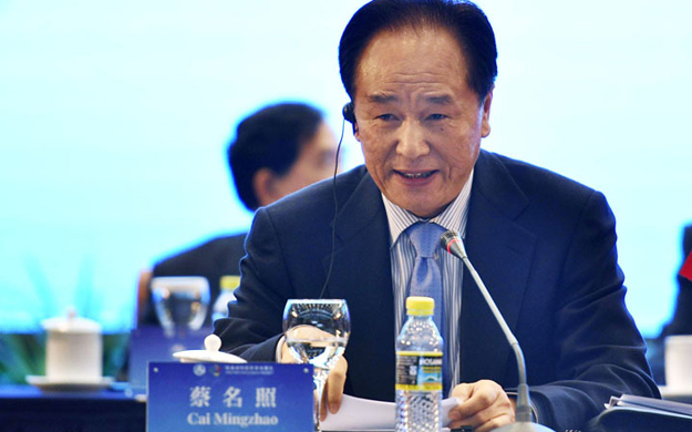 新华社社长蔡名照对加强金砖国家媒体合作提出三点倡议