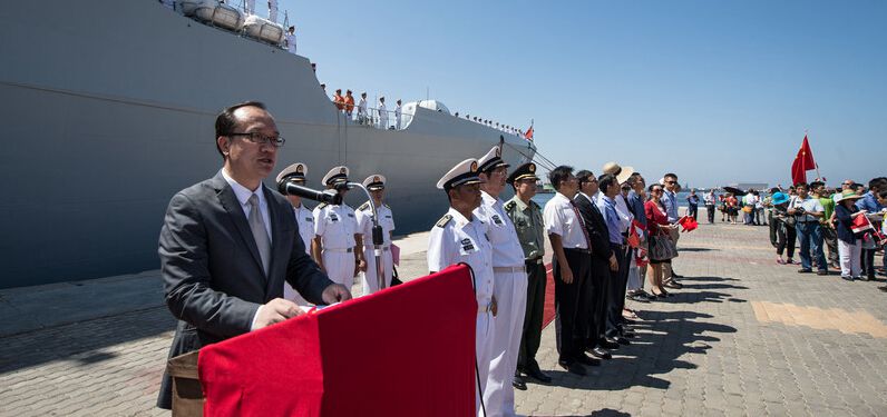 友谊、和平、交流、合作：中国海军152舰艇编队到访埃及