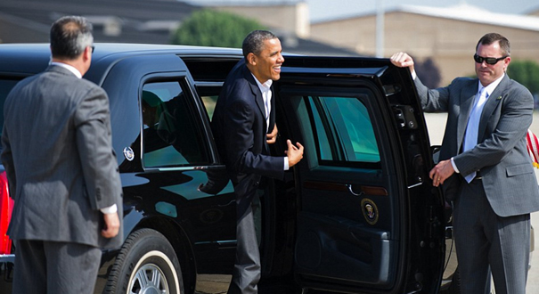 美国总统新座驾&ldquo;野兽&rdquo;曝光 可防穿甲弹和生化袭击